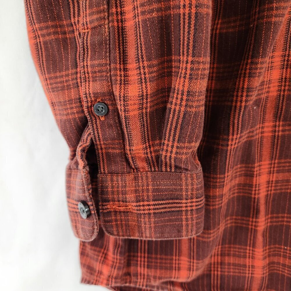 The North Face Womens Red Plaid Button Up Shirt Size XL - Picture 4 of 9